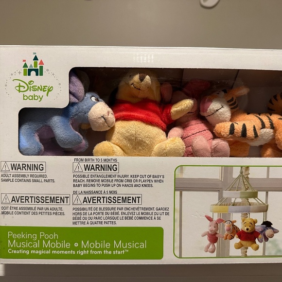 BNIB Disney Winnie the Pooh Baby Mobile - Picture 1 of 3